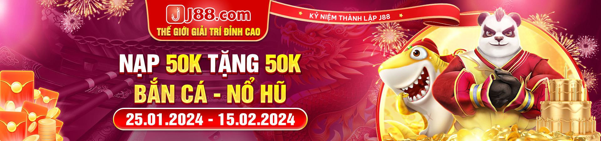 Khuyến mãi nạp tiền J88 tặng 50K nạp đầu