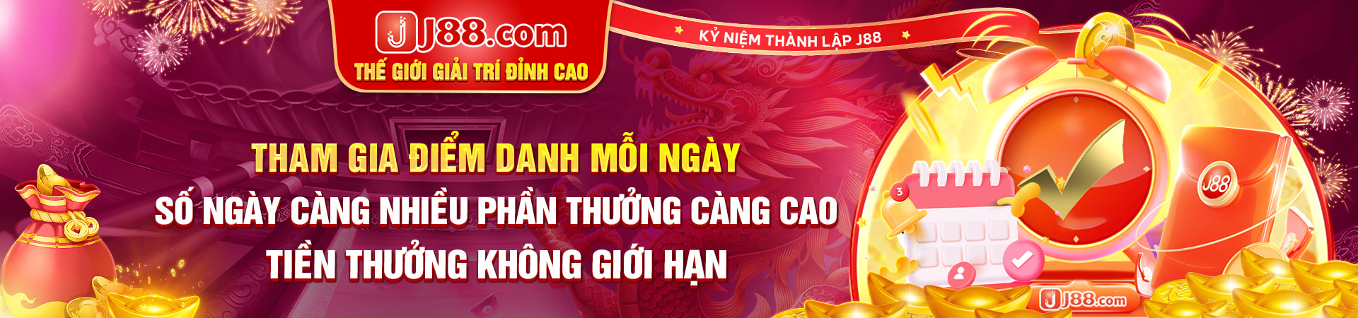 Ưu đãi điểm danh mỗi ngày nhân thưởng siêu khủng