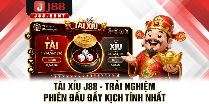 Tài Xỉu J88 - Trải Nghiệm Phiên Đấu Đầy Kịch Tính Nhất