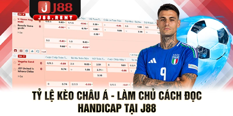 Tỷ Lệ Kèo Châu Á - Làm Chủ Cách Đọc Handicap tại J88