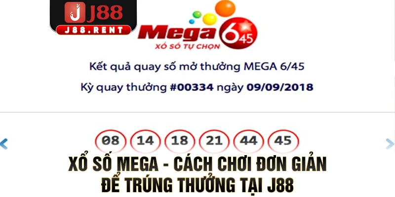 Xổ Số MEGA - Cách Chơi Đơn Giản Để Trúng Thưởng Tại J88